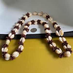 Shell Necklace Two different kinds of shells